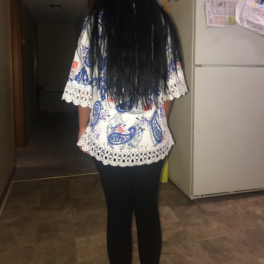 Super light & airy very pretty tunic/blouse/dress - Picture 6 of 6